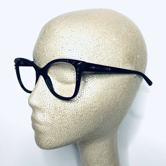 Versace Black Cats Eye Glasses main image 11